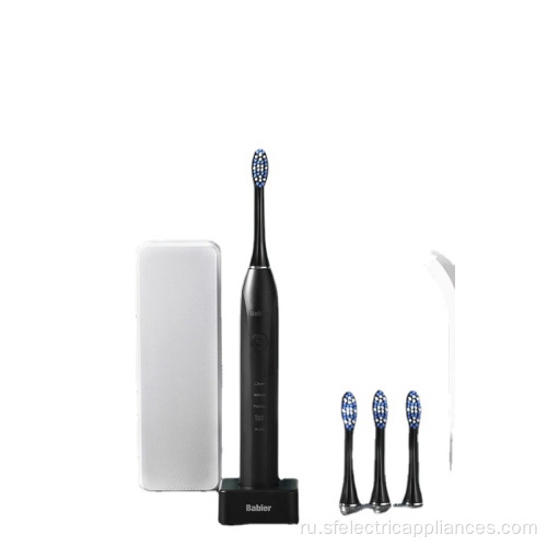 Электрическая зубная щетка IPX7 Sonic Travel Set Box Adult